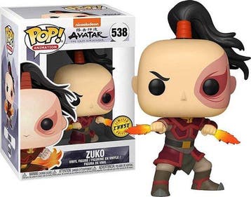 Funko Pop!  Avatar - Zuko #538 CHASE, Verzamelen, Verzenden, Nieuw