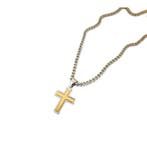 Zonder minimumprijs - Halsketting - 18 karaat Zilver, Geel, Sieraden, Tassen en Uiterlijk, Kettingen, Nieuw