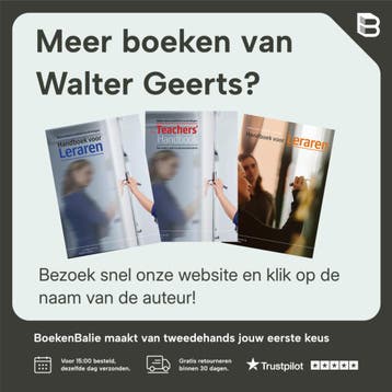 Handboek voor leraren 9789046902509 Walter Geerts, Boeken, Verzenden, Zo goed als nieuw, Walter Geerts