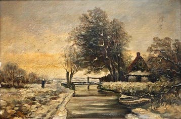 Louis Apol (1850–1936), Navolger van - Le crépuscule