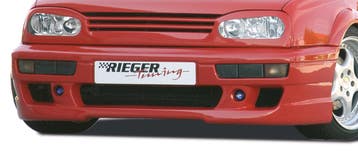 Rieger voorbumper | Golf 3 - Cabrio, 5-drs., 3-drs. | stuk o, Verzenden, Nieuw, Volkswagen