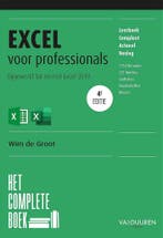 Het complete boek Excel voor professionals, 4e editie / Het, Verzenden, Gelezen, Wim de Groot