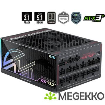 MSI MPG Ai1600TS PCIE5, Verzenden, Nieuw