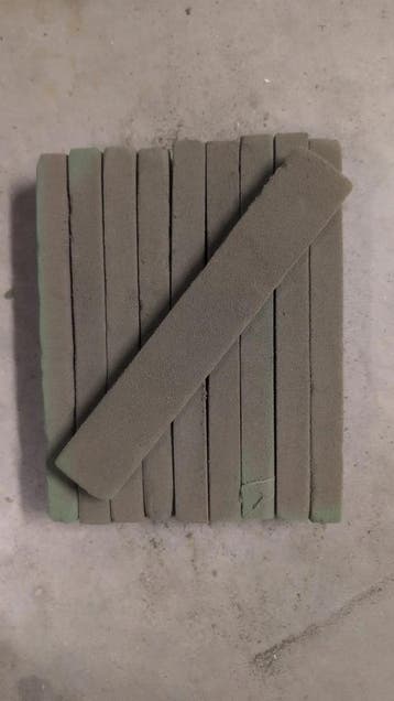 Steekschuimbalkjes 23x2x4 cm steekschuim 10 stuks oase voor, Ophalen of Verzenden, Nieuw