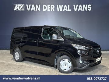 Ford Transit Custom | 2.0 TDCI L1H1 Euro6 Airco | Camera |, Auto's, Gebruikt, Euro 6, Zwart, Dealer onderhouden