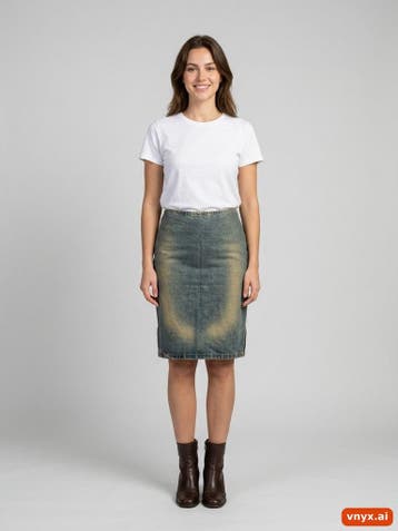 Dolce & Gabbana Spijkerrokken Dames maat W38 Faded Blue, Ophalen of Verzenden, Nieuw