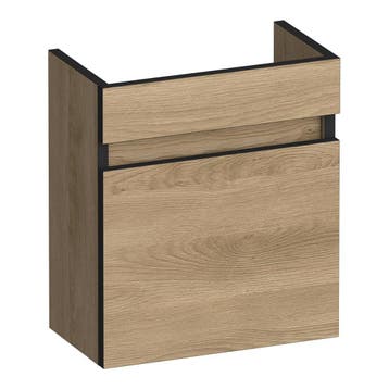 Brauer Joy Edge Fonteinkast - 40 cm - 1 Deur - Greeploos -, Ophalen of Verzenden, Nieuw