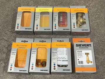 Veiling - Sievert gasbrander toebehoren set 8-delig, Doe-het-zelf en Verbouw, Gereedschap | Overige machines, Nieuw