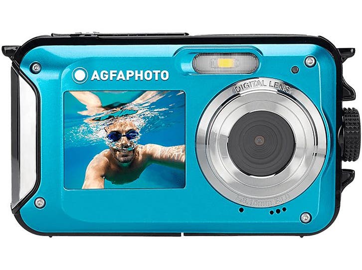 Agfa -  Wp800 Realishot Waterproof  - Blauw, Audio, Tv en Foto, Fotocamera's Digitaal, Compact, Nieuw, Overige Merken, Verzenden