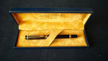 Waterman - le man 200 black lacquer - Vulpen, Verzamelen, Nieuw