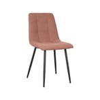 Stoel Juul | Terra | Boucle | Zwart Metalen Frame | 4 stuks, Verzenden, Nieuw in verpakking