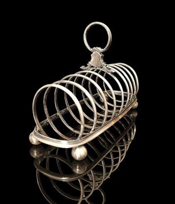 Collis&Co, Toast Rack, stile Vittoriano - Container -, Antiek en Kunst