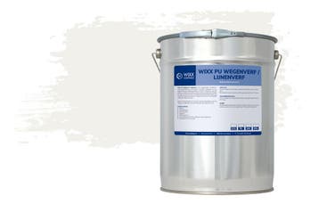 Wixx PU Wegenverf Lijnenverf RAL 9016 | Verkeerswit 2.5L, Verzenden, Wit, Nieuw, Verf