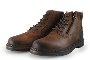 Nelson Veterboots in maat 43 Cognac, Overige kleuren, Verzenden, Boots, Zo goed als nieuw