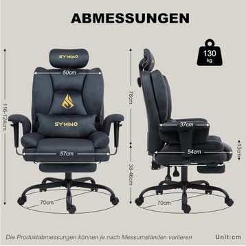Ergonomische Bureaustoel -  Office Chair - Gamestoel - Volwa, Verzenden, Zo goed als nieuw