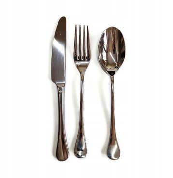 2dekans | Rosenthal Bestekset 3-delig (mes 22 cm, vork 20, Ophalen of Verzenden, Zo goed als nieuw