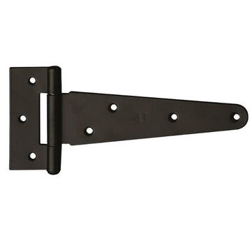 Kruisheng 250 mm staal zwart, Verzenden, Nieuw