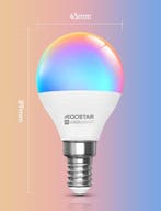 E14 LED lamp - Dimbaar - Smart lamp - 6,5W - 4 stuks - Aigos, Verzenden, Zo goed als nieuw