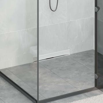 vidaXL Wandgemonteerde Douche Afvoer Zilver 50 cm Roestvrij, Verzenden, Nieuw