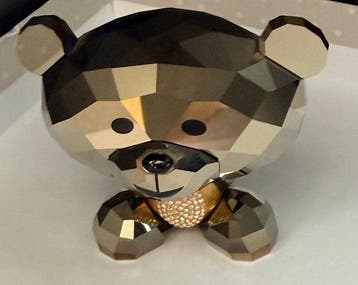 Swarovski - Beeldje - Swarovski Lovlots Ted Bear – retired -