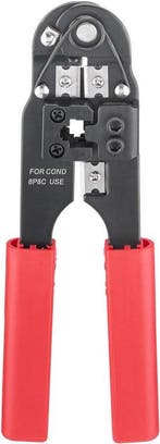 Krimptang voor 8-pins RJ45 connectoren, Ophalen of Verzenden, Nieuw
