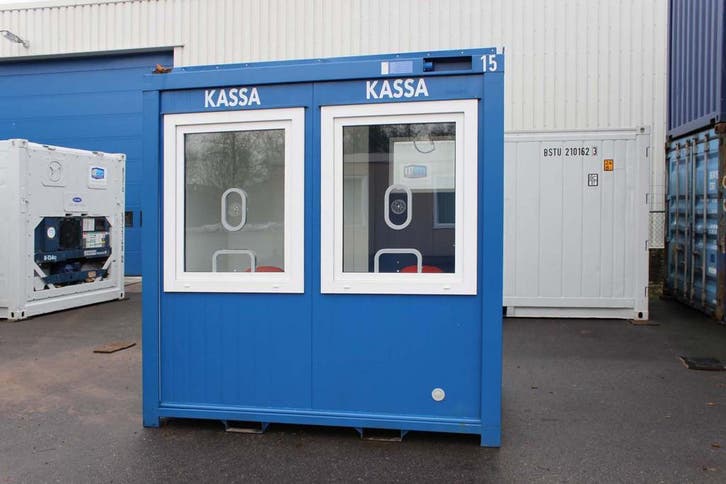 ACTIE: 8ft Kassa Unit | Jong Gebruikt | Levering Ned - Bel, Zakelijke goederen, Machines en Bouw | Keten en Containers