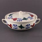 Boerenbont dekschaal medium met handvaten 22 cm (Huishouden), Huis en Inrichting, Keuken | Servies, Verzenden, Nieuw, Schaal of Schalen
