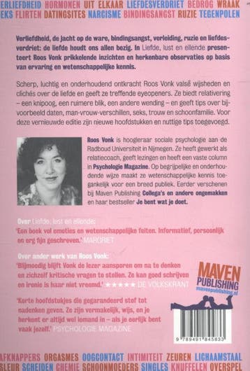 Liefde, lust en ellende 9789491845833 Roos Vonk, Verzenden, Zo goed als nieuw, Roos Vonk