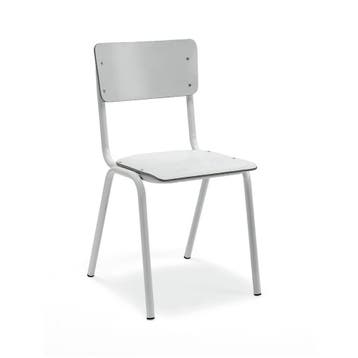 (MDK-107731) CS MX HPL kantinestoel - wit, Ophalen of Verzenden, Nieuw, Wit