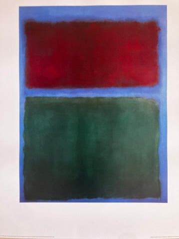Rothko - Earth and green, Antiek en Kunst
