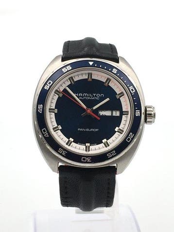 Hamilton - American Classic Pan Europ Day Date Auto -, Nieuw