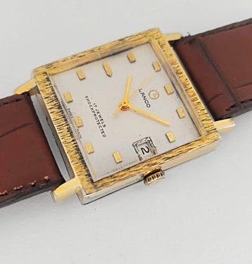 Lanco - Swiss gold plated mens - Zonder minimumprijs - Heren, Nieuw
