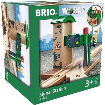 BRIO World - 33674 - Bedienings- en tourniquestation, Verzenden, Nieuw