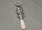 Victorian Silver Co.. - Ratel Elf head rattle - 1900-1910 -, Antiek en Kunst