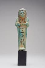 Oude Egypte, Nieuwe rijk Faïence-shabti voor Isety Met