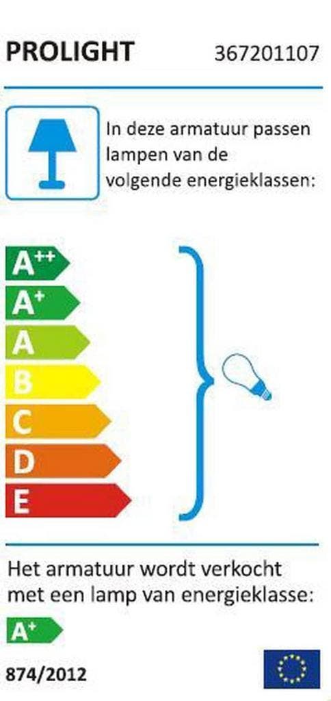 Prolight Bola - Opbouwspot -  LED - GU10 - Wit - 2, Huis en Inrichting, Lampen | Spots, Zo goed als nieuw, Ophalen of Verzenden