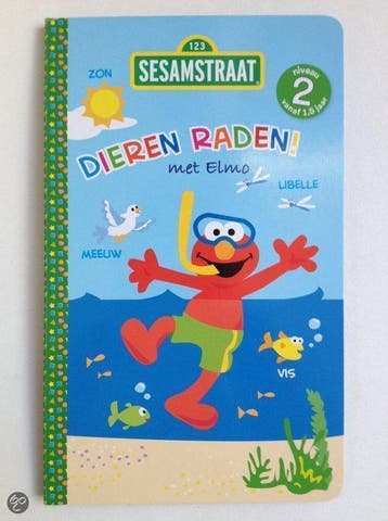 Sesamstraat. Dieren raden! Met Elmo, Verzenden, Gelezen