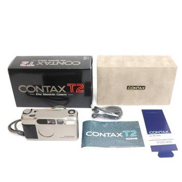 Contax Contax T2 Carl Zeiss Spnnar 2.8/38 T* Analoge camera, Nieuw