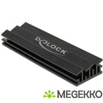 Delock 18283 Koellichaam 70 mm voor M.2-module zwart, Verzenden, Nieuw