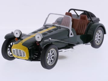 Schaal 1:18 Anson 30318-W Lotus Caterham Super 7 (1972) #..., Ophalen of Verzenden, Gebruikt, Anson