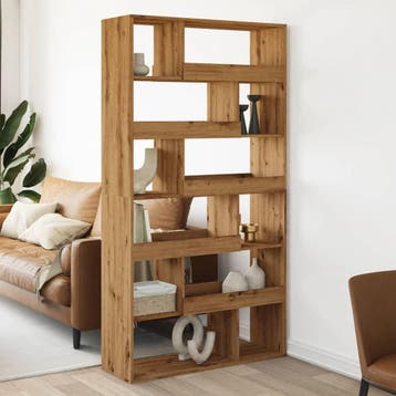 vidaXL Kamerscherm 100x33x187,5 cm bewerkt hout artisanaal, Verzenden, Nieuw, Overige houtsoorten