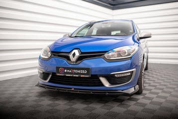 Front Splitter Renault Megane GT Line Grandtour Mk3 Facelift, Verzenden