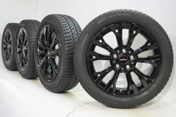 Mini Cooper J01 JCW991 17 inch velgen Pirelli Winterbanden O, Auto-onderdelen, Banden en Velgen, Velg(en), Gebruikt, 17 inch, Winterbanden