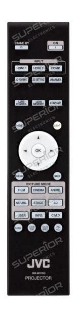 Afstandsbediening Jvc rm-mh15g DLA-X30BE, Ophalen of Verzenden, Nieuw, Origineel