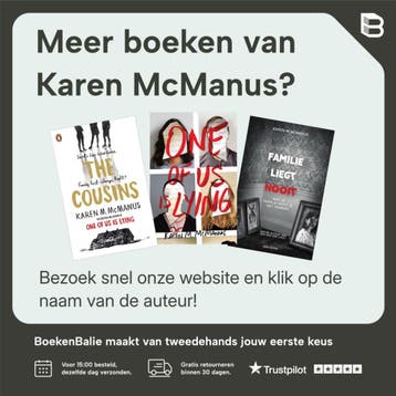 Twee kunnen een geheim bewaren als er één dood is, Boeken, Verzenden, Zo goed als nieuw, Karen McManus