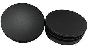 Wiesbaden knop/plug mat-zwart rond, Ophalen of Verzenden, Nieuw
