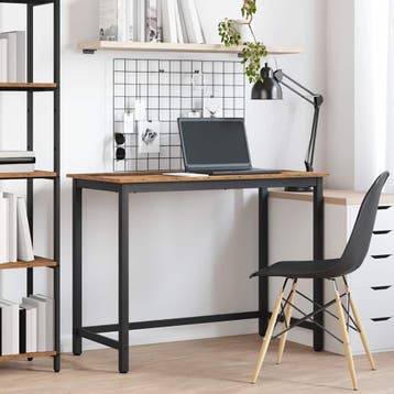 vidaXL Tafel Oudhout 80 x 50 x 76,5 cm Engineered hout en, Verzenden, Nieuw