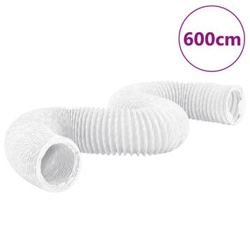 vidaXL Afzuigslang Ø20 cm 6 m PVC, Doe-het-zelf en Verbouw, Ventilatie en Afzuiging, Verzenden, Nieuw