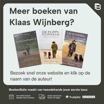 De puppyfluisteraar - Klaas Wijnberg 9789049400040, Verzenden, Gelezen, Klaas Wijnberg