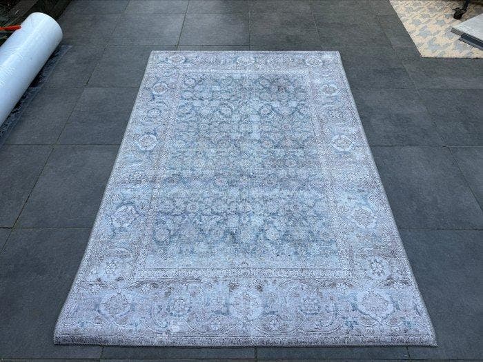 B2B Carpets - Vintage Green Aqua - Vloerkleed - 230 cm - 155, Huis en Inrichting, Stoffering | Tapijten en Kleden